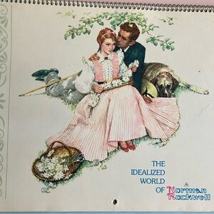 The Idealized World of Norman Rockwell Calendar